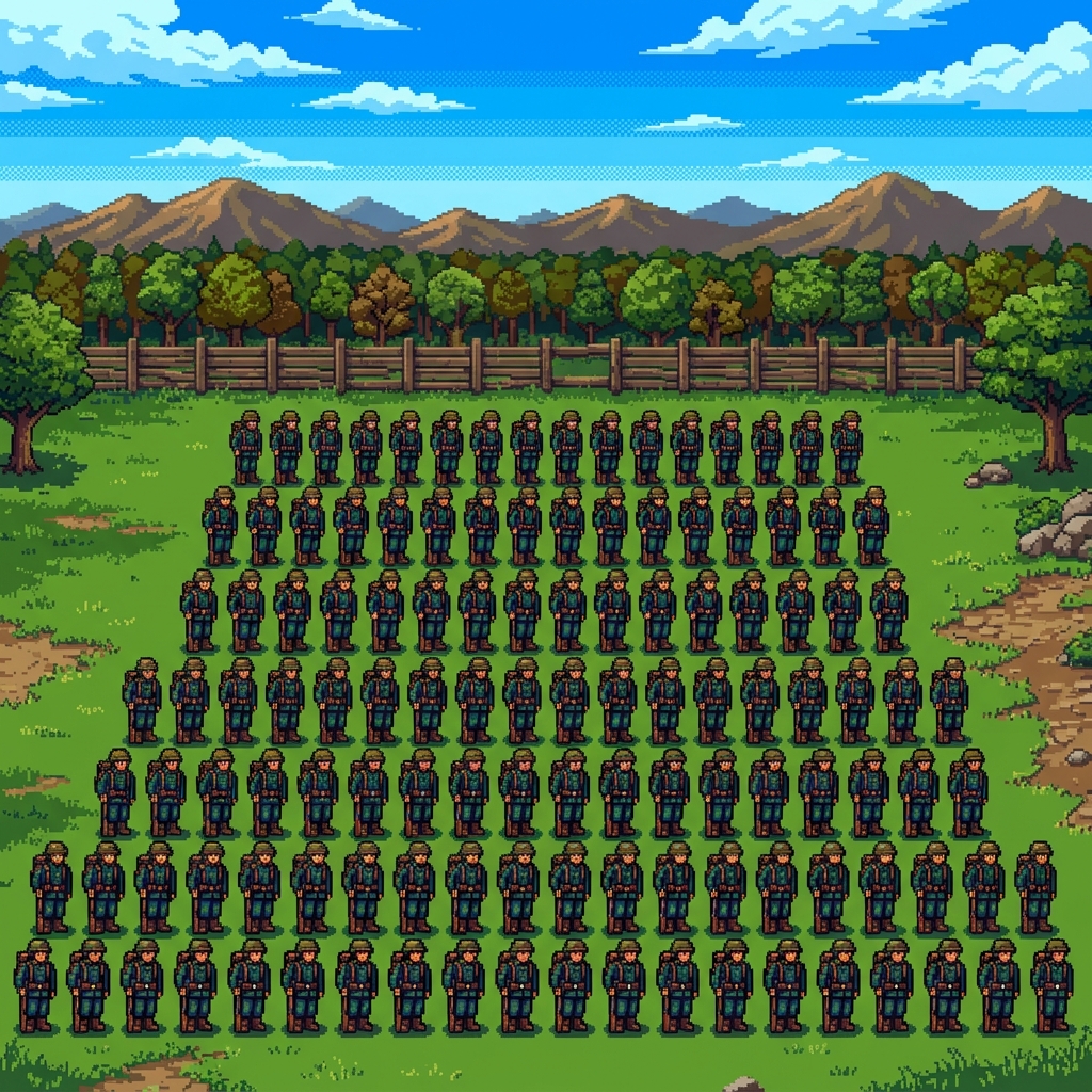 gRPC Go pixel art