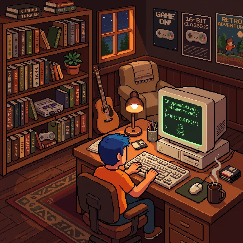 Btech Hustle pixel art