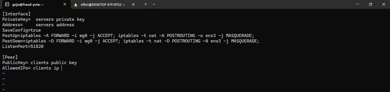 Initializing systemd unit for WireGuard